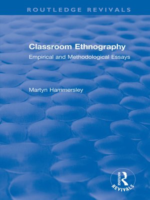 cover image of Classroom Ethnography